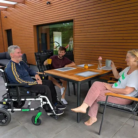 Prázdninový dům Ferienhaeuser Im Sternenpark Am Lochow